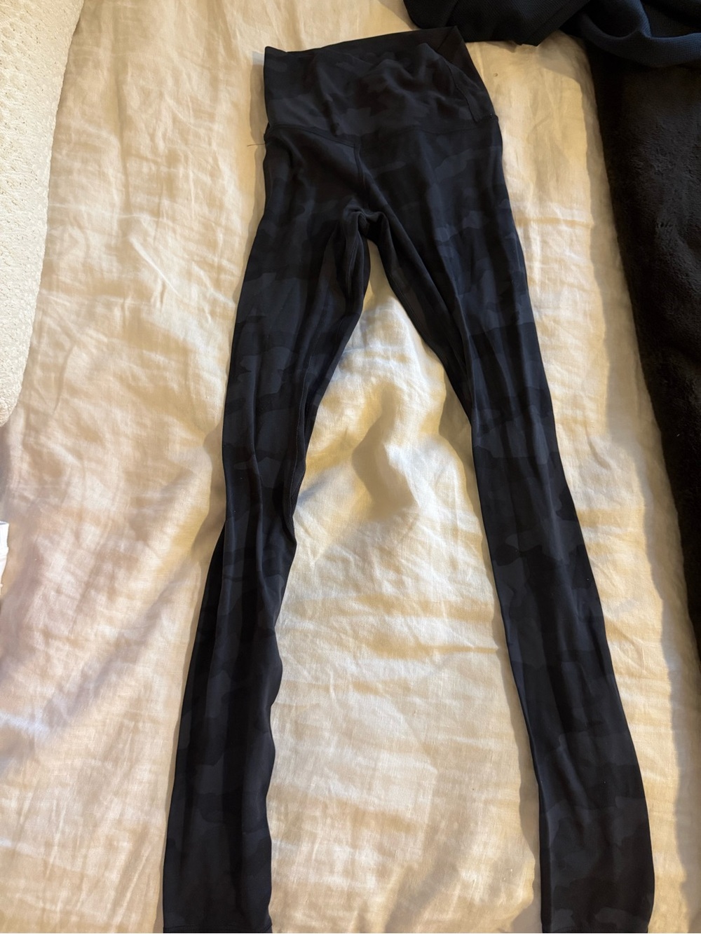 Black Camouflage Leggings